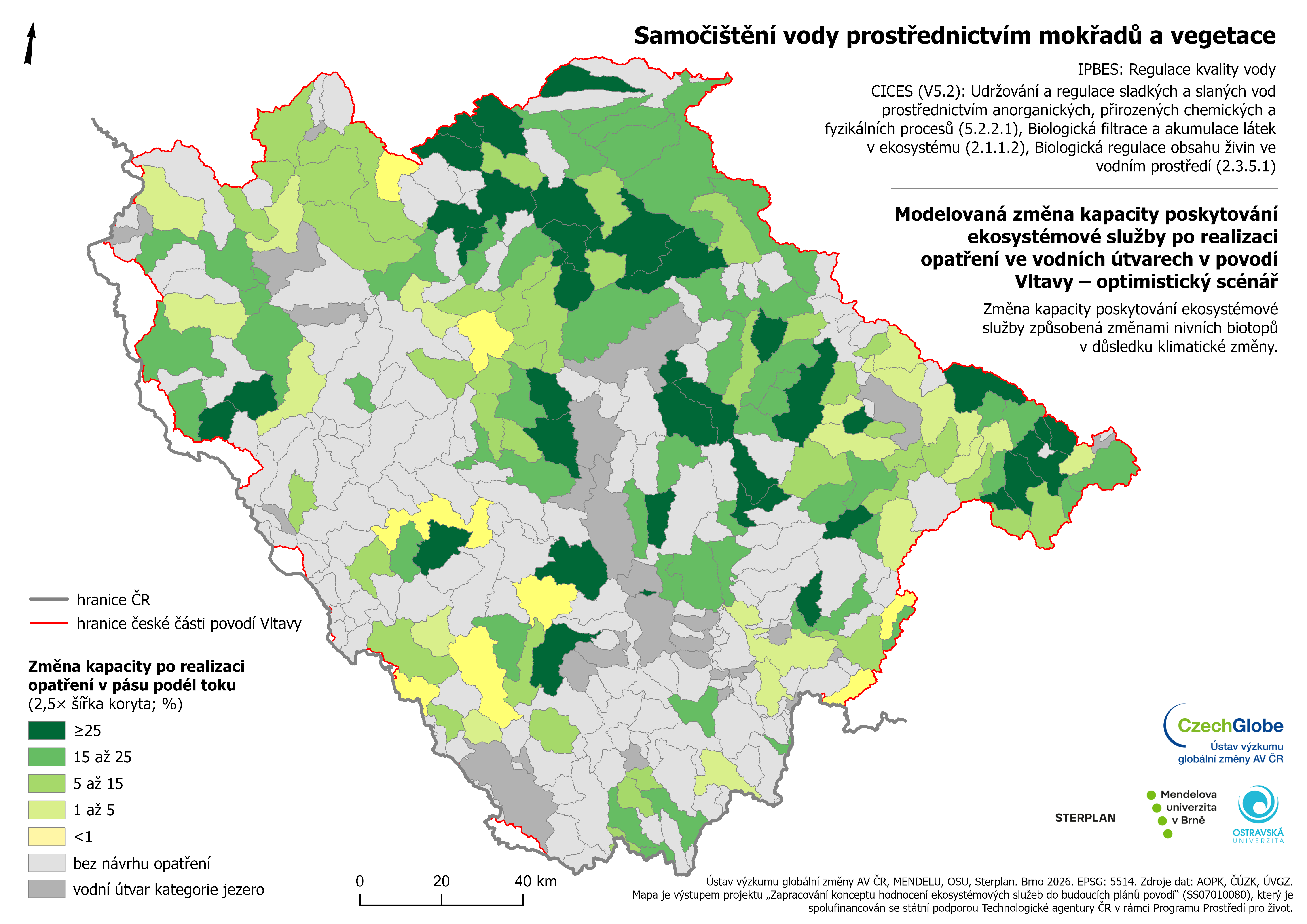 14o - Samočištění vody - optimistický scénář